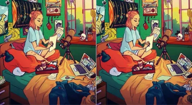 Encuentra las 4 diferencias en este reto visual, solo cuentas con 15 segundos ¿Podrás? Encuentra las 4 diferencias en este reto visual, solo cuentas con 15 segundos ¿Podrás?