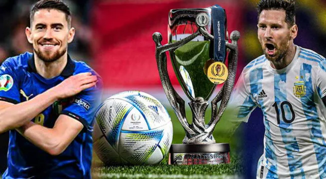 Finalissima: pelota del duelo entre Argentina e Italia