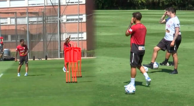 Gabriel Costa no estuvo fino en los tiros libres con la Selección Peruana