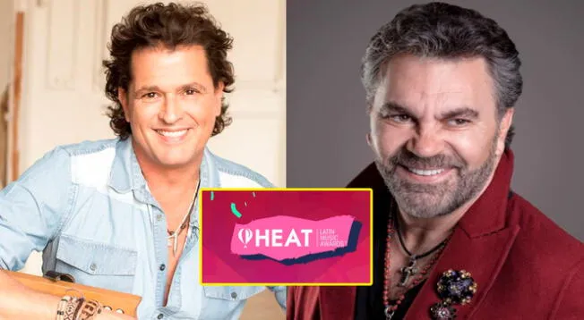 Carlos Vives y Mijares serán reconocidos en los Premios Heat 2022 este 2 de junio.