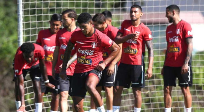 Selección Peruana continúa con los entrenamientos en Barcelona.