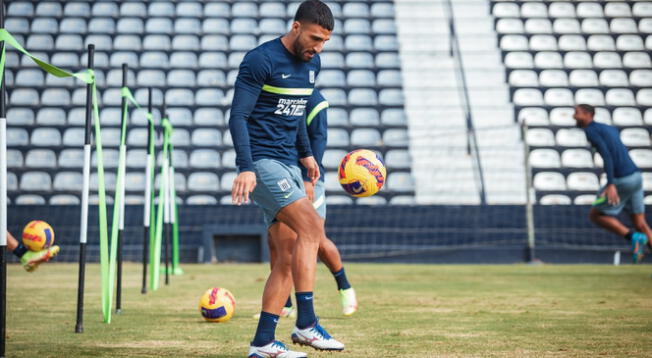 Josepmir Ballón será titular en Alianza Lima ante Sport Huancayo