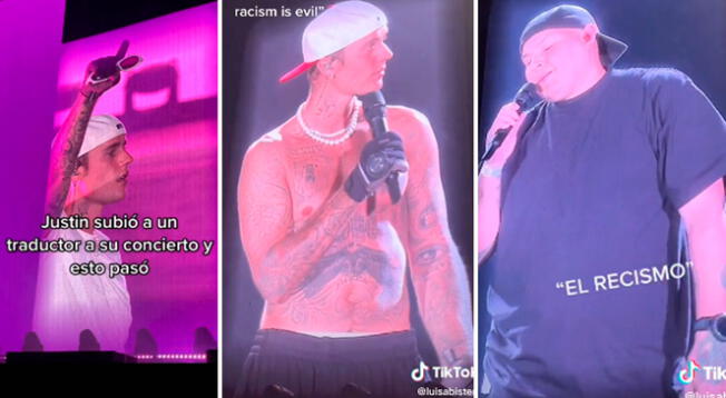 Presentador tradujo mal a Justin Bieber en concierto y el resultado se volvió viral