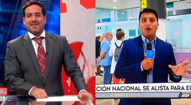 Reportero bromea a Óscar del Portal en pleno enlace EN VIVO: