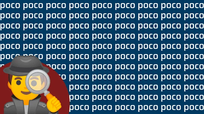 Reto visual nivel DIOS: tienes 5 segundos para encontrar la palabra “paco”