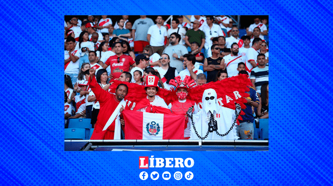 Más de 35,000 hinchas peruanos llegaron hasta el RCDE Stadium de Barcelona.