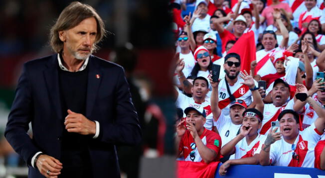 Ricardo Gareca se conmovió y agradeció a la hinchada peruana