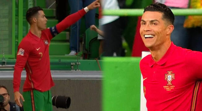 Doblete de Cristiano Ronaldo con Portugal