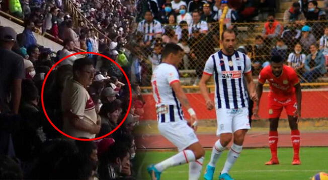 Hincha de Universitario asistió al duelo entre Alianza Lima vs. Sport Huancayo