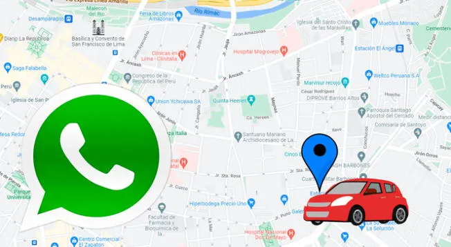 WhatsApp: sencillo truco te permite localizar dónde dejaste estacionado tu carro