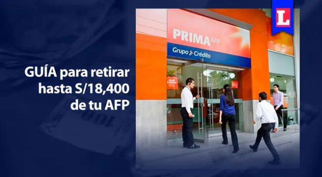 Conoce cómo retirar tu AFP en la siguiente nota