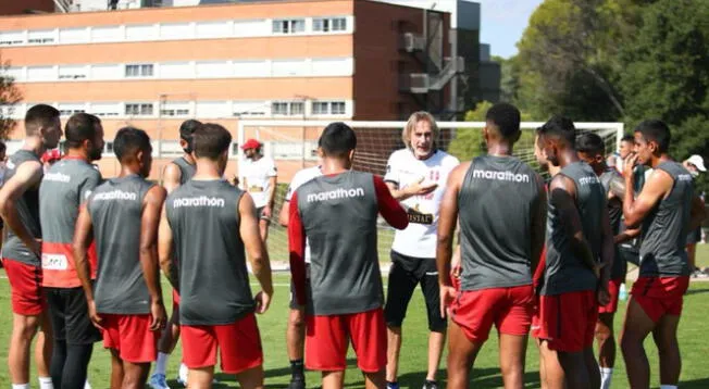 Selección Peruana continua con los entrenamientos previo al repechaje.