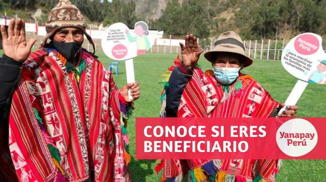 Conoce si recibirás el Bono Yanapay Perú 2022