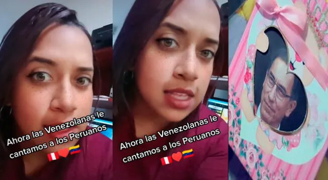 TikTok: venezolana canta 'peruanito fiu fiu' y es todo un éxito en redes