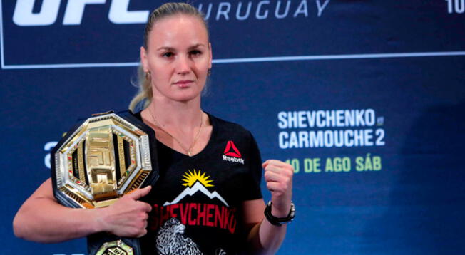 Valentina Shevchenko cerca de hacer historia en la UFC