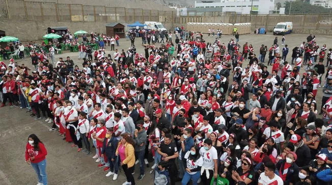 El distrito de Ate Vitarte reune a toda su hinchada