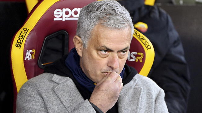 José Mourinho fichó por la Roma en mayo del año pasado. Foto: AFP
