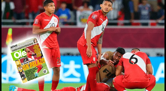 Dura portada de Olé con Advíncula tras eliminación peruana