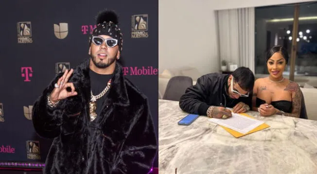 Anuel AA y Yailin: cómo inició su historia de amor