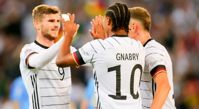 Alemania goleó 5-2 a Italia