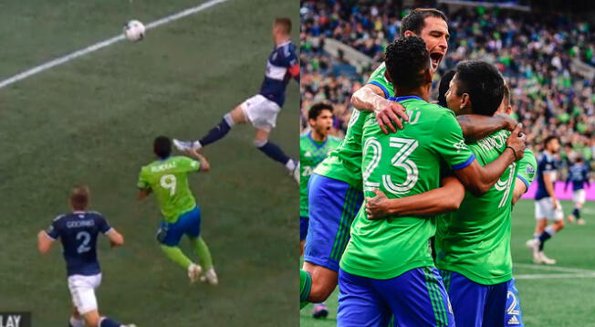 Raúl Ruidíaz anotó un golazo con el Seattle Sounders