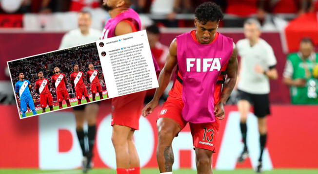 Renato Tapia y su mensaje a la afición peruana tras no llegar al Mundial