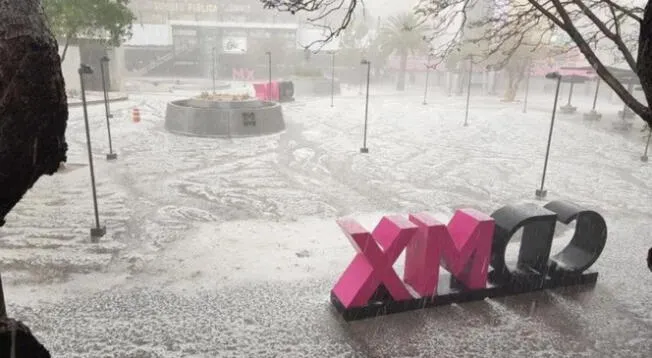 ¿Qué puedo hacer si cae granizo en CDMX?