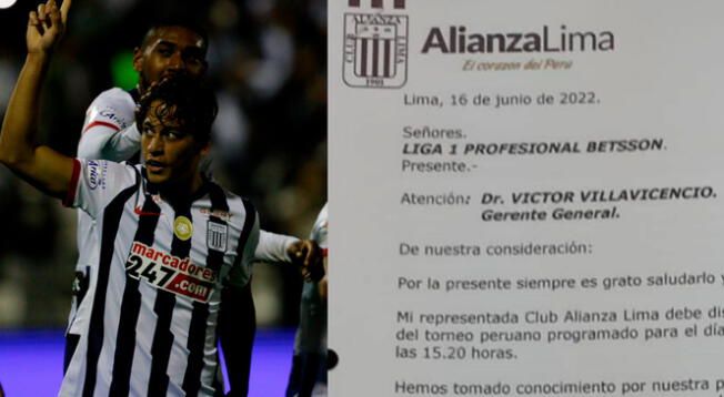 Alianza Lima se molesta por las alternativas que le ofrece la Liga 1 para viajar a Juliaca