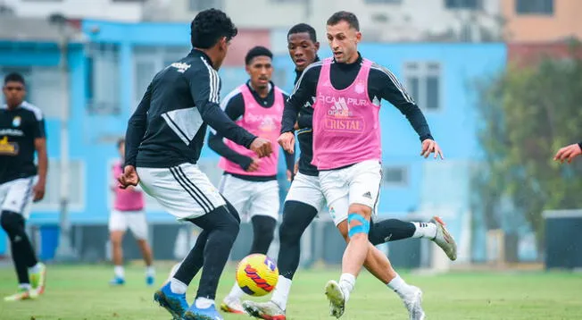 Sporting Cristal entrena con miras al partido ante Atlético Grau