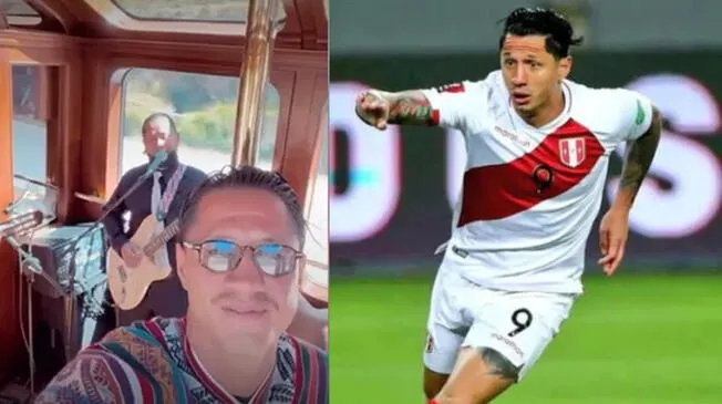 Gianluca Lapadula disfruta al ritmo de la canción 'Cariñito' en su viaje a Machu Picchu