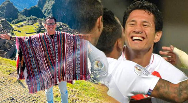 ¡De colores! Gianluca Lapadula luce un poncho típico de Cusco y enloquece a hinchas