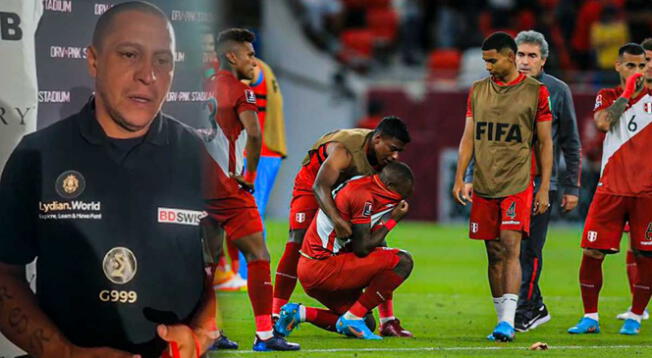 Roberto Carlos lamentó la derrota de Perú