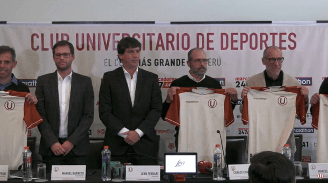 Carlos Compagnucci fue presentado como nuevo DT de Universitario