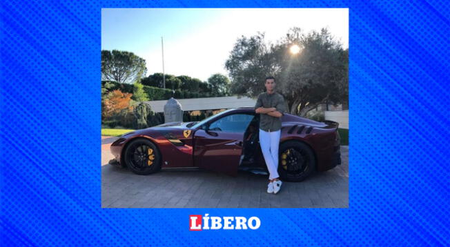 Ferrari F12, Este descapotable es, sin embargo, uno de los coches que menos se le ha visto utilizar a Cristiano Ronaldo, quizá por la característica que le hace único.