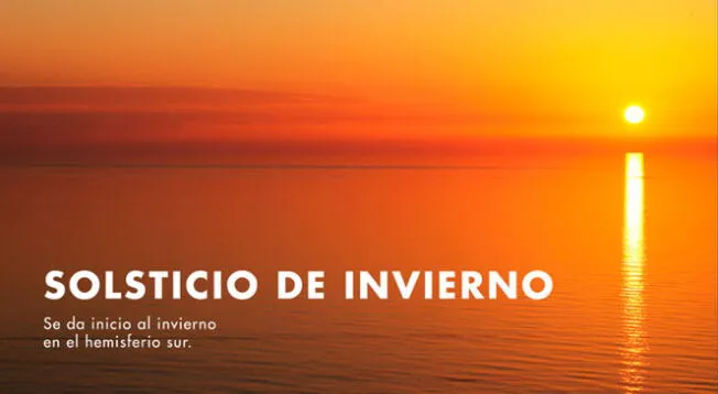 Conoce más de lo que significa solsticio de invierno.