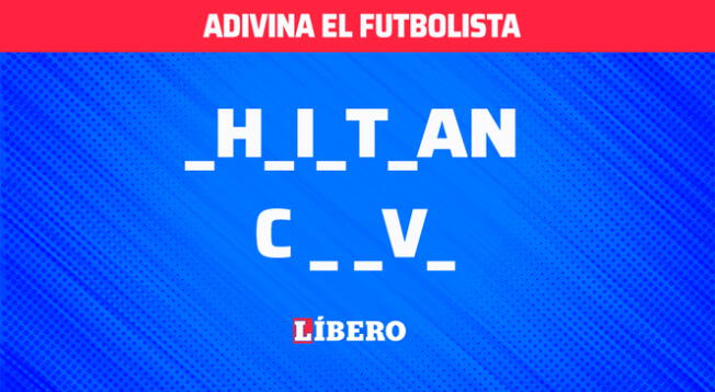 ¿Cuál es el nombre del futbolista? Acertijo visual solo para verdaderos hinchas peruanos