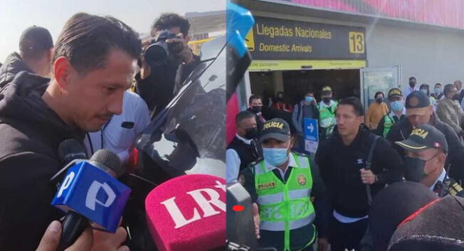 Lapagula se encuentra en Lima y este fue su recibimiento por parte de los medios.
