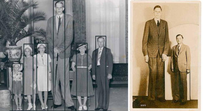 Robert Wadlow fue indudablemente el hombre más alto de la historia