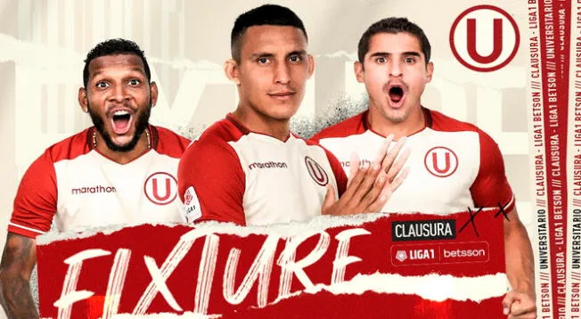 Universitario tendrá difícil fixture en el Torneo Clausura