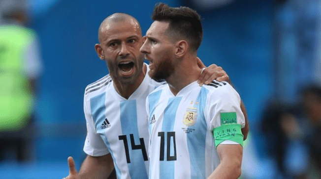 Lionel Messi y Javier Mascherano compartieron en la Selección de Argentina