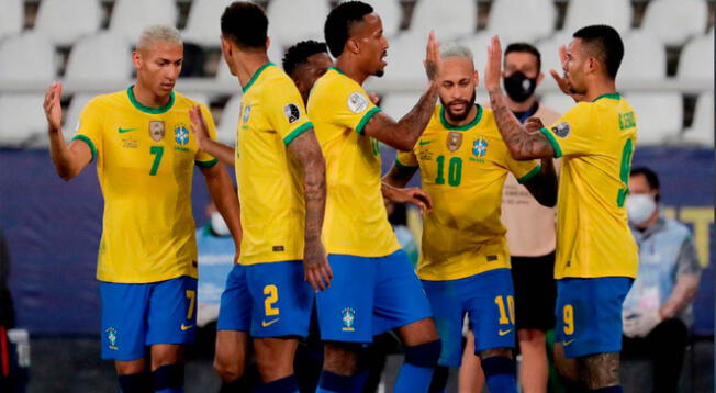 La selección de Brasil fue subcampeona de la Copa América 2021.