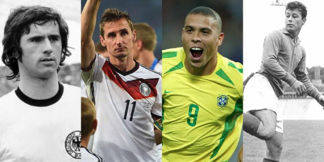 Qatar 2022: ¿Quiénes son los máximos goleadores en la historia de los Mundiales?