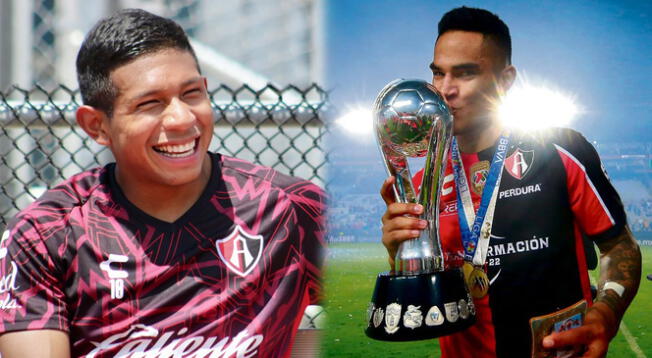 Edison Flores y Anderson Santamaría jugarán en el Atlas FC de México