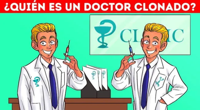 ¿Quién es un doctor clonado? Solo los EXPERTOS con la inteligencia del FBI logran acertar