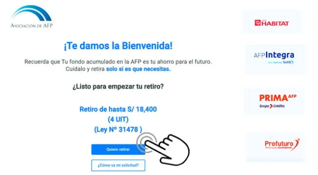 Retiro AFP: GUÍA completa para mandar tu solicitud HOY y retirar hasta 18 mil soles en segundos