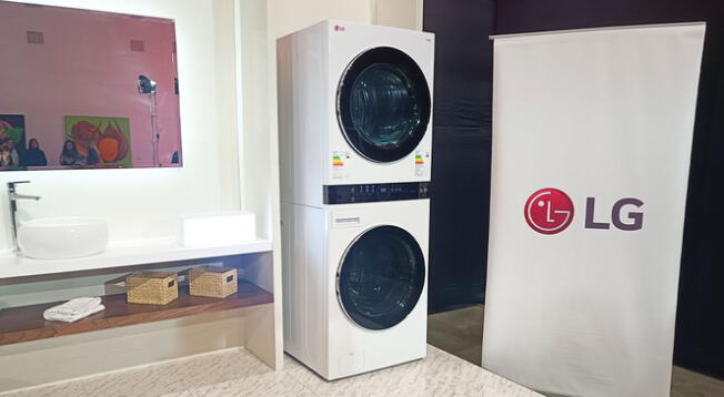 LG WashTower: la moderna lavadora ‘hibrida’ que elimina bacterias y limpia la ropa en solo 30 minutos