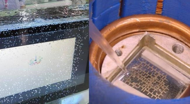 Conoce la computadora que funciona con gotas de agua