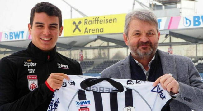 Matias Succar llegó a LASK Linz en enero del 2021.