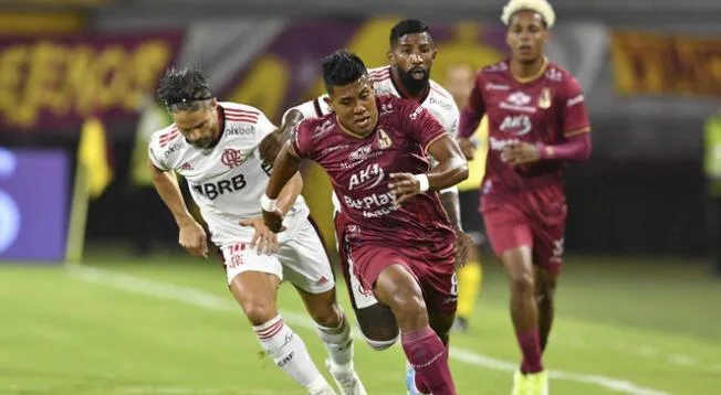 Tolima con Raziel García perdió con Flamengo por Copa Libertadores