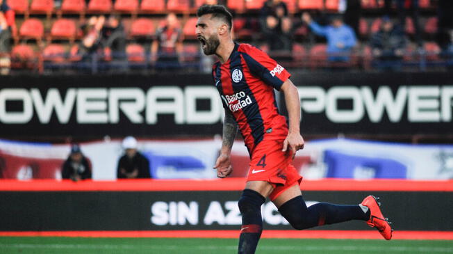 Gino Peruzzi jugó por última vez en el San Lorenzo - Huracán en marzo del 2022. Foto: difusión